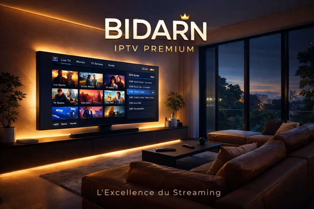 Bidarn Compatible avec les Meilleurs IPTV Players