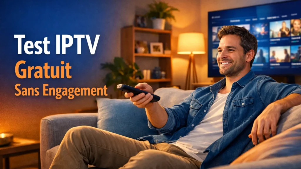 Test IPTV Gratuit Sans Engagement