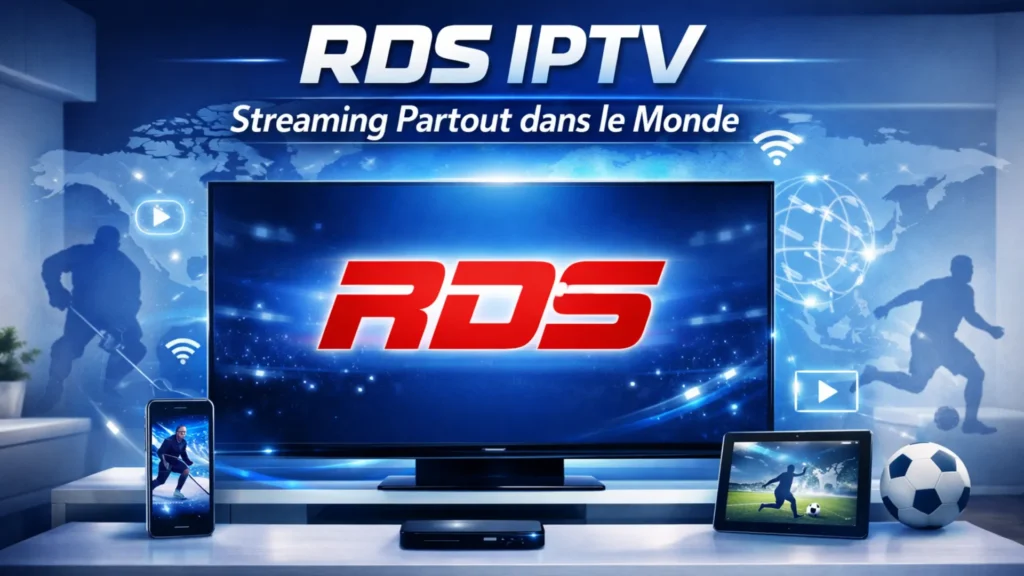 RDS IPTV Streaming sportif à travers le monde